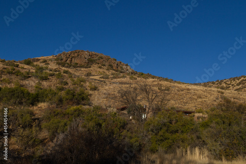 Mountain Zebra National Park, South Africa: back of the camp showing a rock chalet