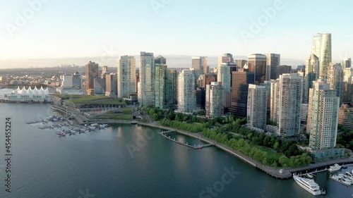 Vancouver Coal Harbor panorama