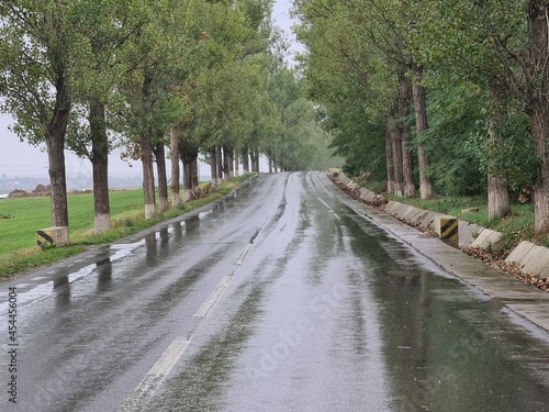 The first rainy day of September