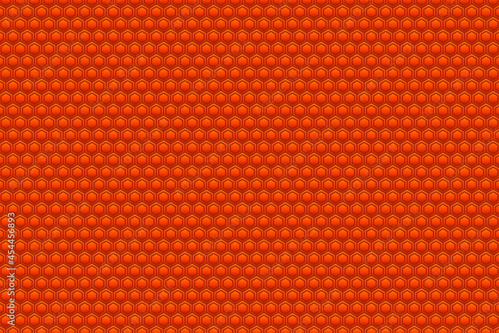 Abstract color illustration with hexagonal elements. Abstract color illustration with hexagonal elements.
