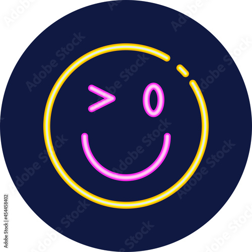 naughty neon icon