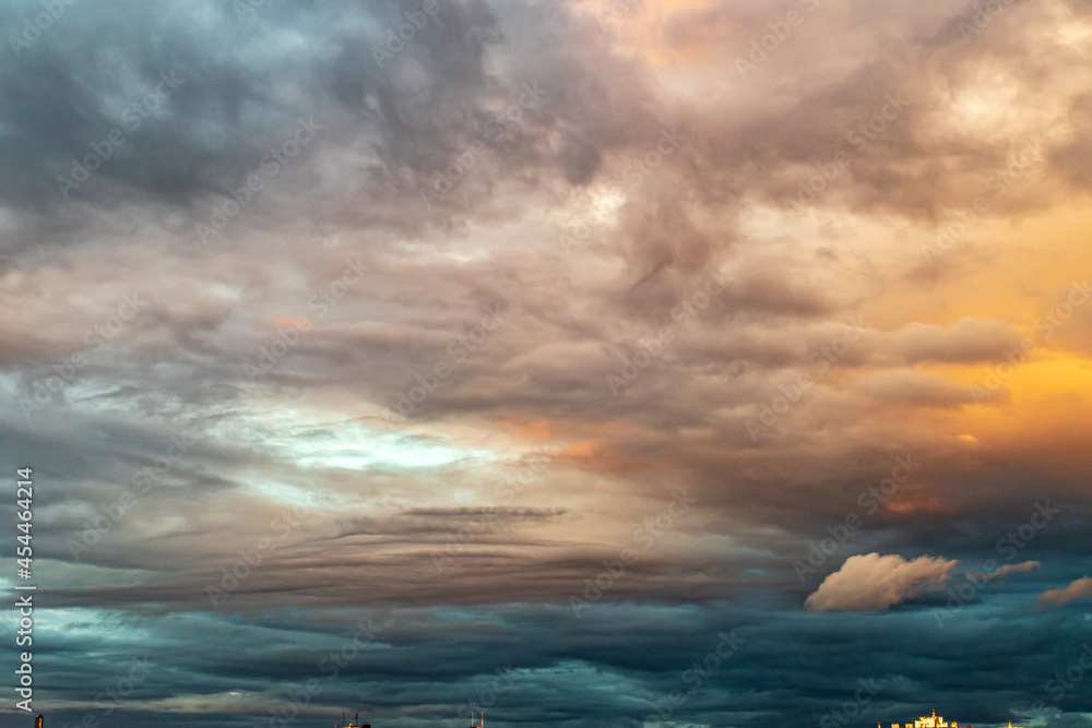 Contrast clouds for other photos as a background Contrast clouds for other photos as a background