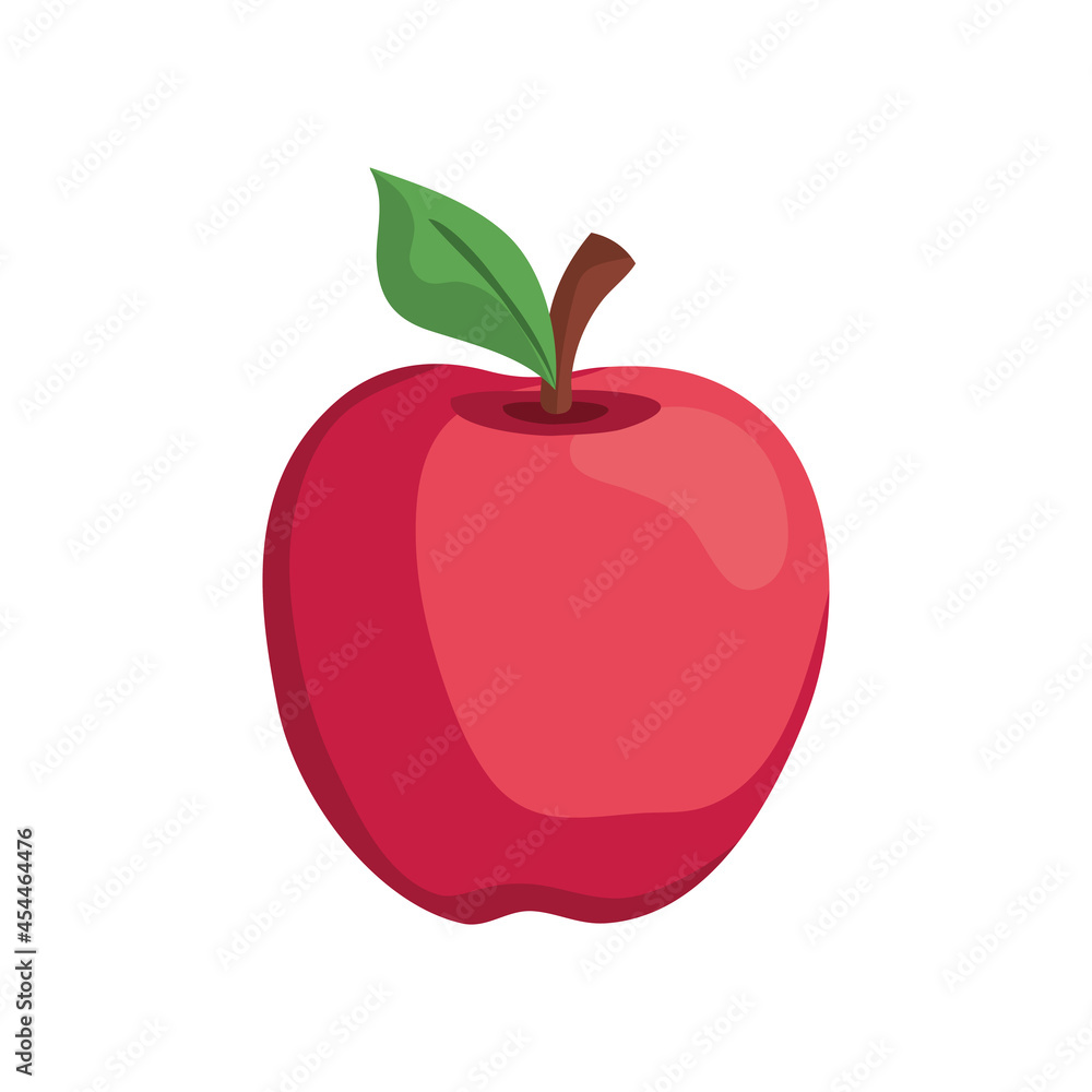 Isolated apple fruit Isolated apple fruit
