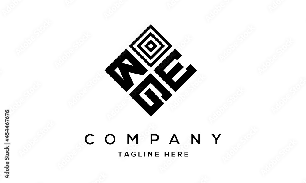 BEG square three latter logo vector BEG square three latter logo vector