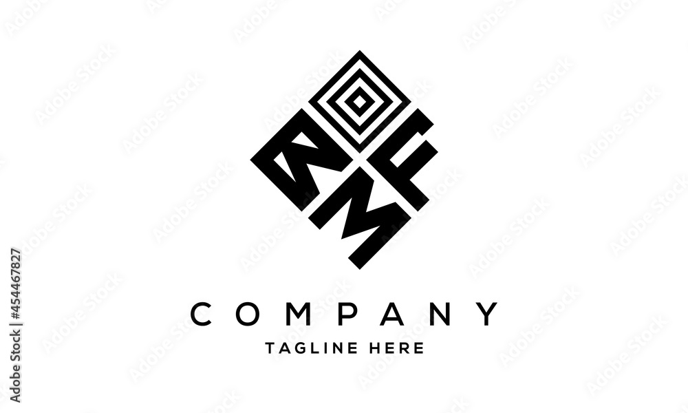 BFM square three latter logo vector BFM square three latter logo vector