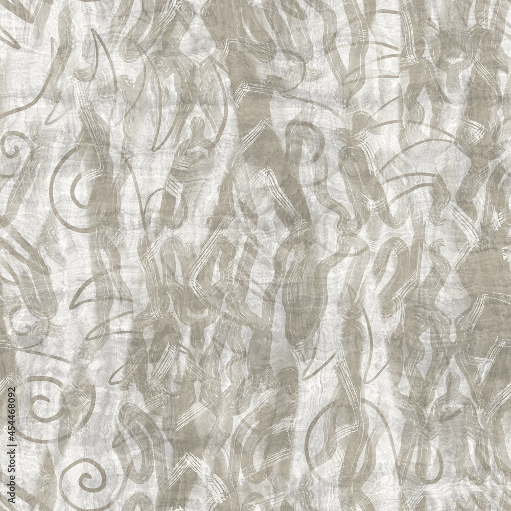 Seamless two tone hand drawn brushed effect pattern swatch. High ...