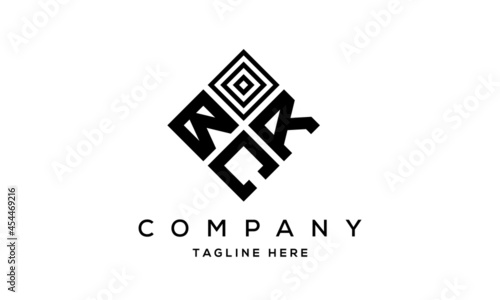 BRC square three latter logo vector