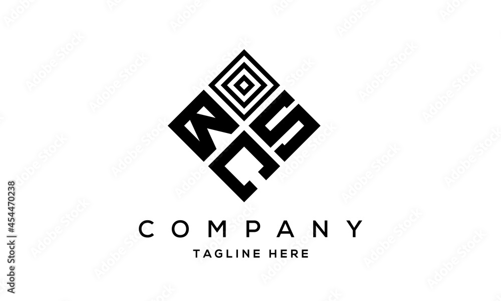 BSC square three latter logo vector BSC square three latter logo vector