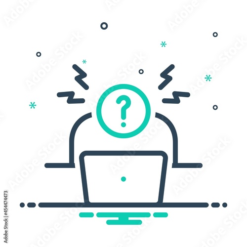 Mix icon for frustration 
