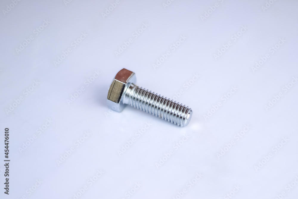 Bolt on a white background Bolt on a white background