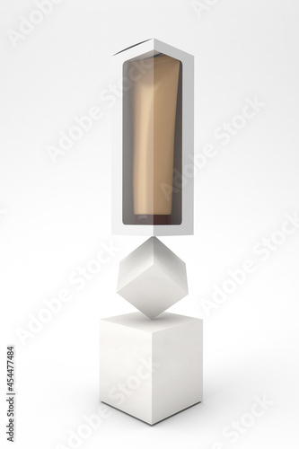 Wallpaper Mural Balanced Cream Tube Torontodigital.ca