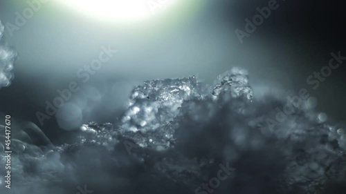 melting ice macro