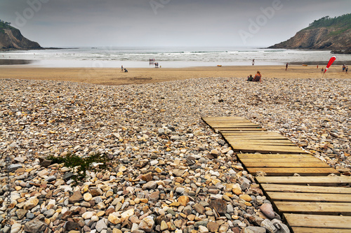 Fotografie Playa de Cueva. Asturias. España. Europa.