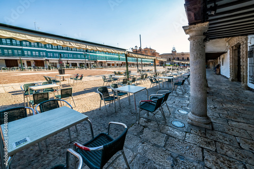 Plaza Mayor  en Almagro. Ciudad Real. España. Europa. photo