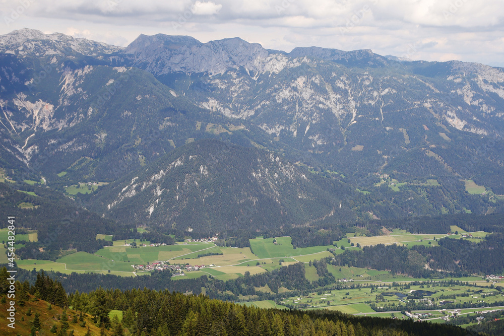Dachstein mountain massive in Styria, Austria	
