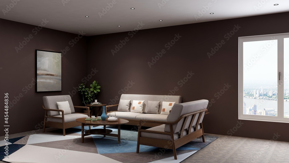 office wooden lobby waiting room for company wall logo mockup office wooden lobby waiting room for company wall logo mockup
