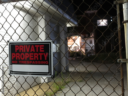 Gated Private Property