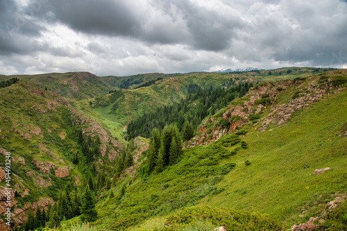 landscape in the mountains