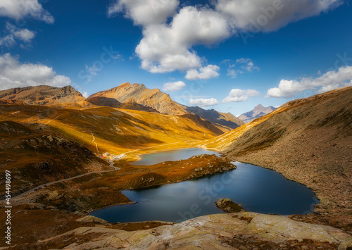 Lake in an alpine landscape © nicolagiordano