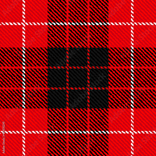 Fabric seamless pattern