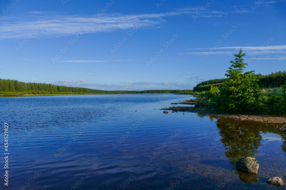 lake and sky