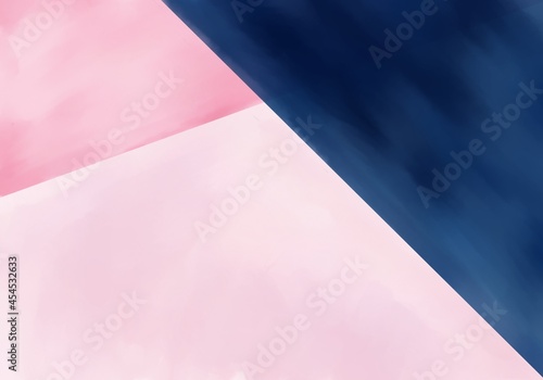 Watercolor Background. Template and texture for graphics. Pink and bLUE colors. Pastel and delicate. Copy free space.