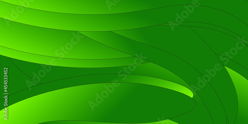 abstract green background with waves