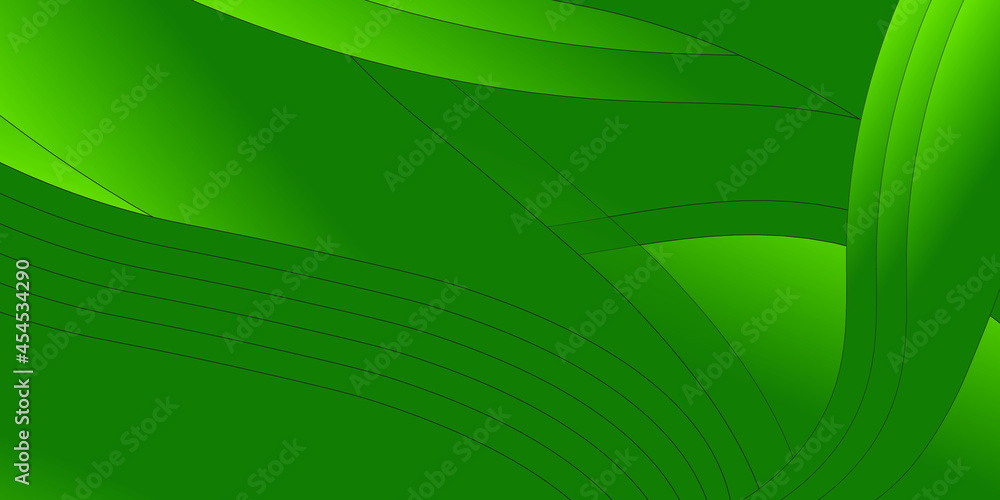 abstract green background with waves abstract green background with waves