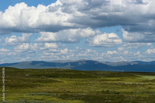 Mountain view from Falkvålen, Sweden's highest road