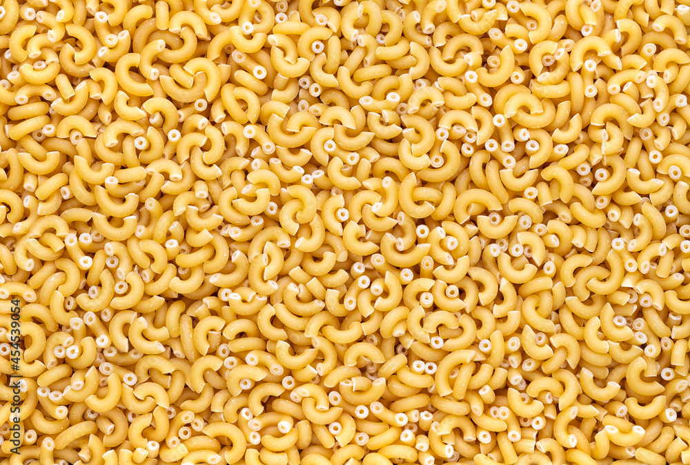 Abstract Coquillette Pasta texture background Abstract Coquillette Pasta texture background