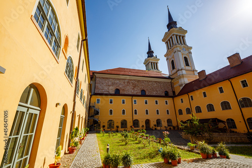 The cathedral of Maria Radna at Arad in Romania photo