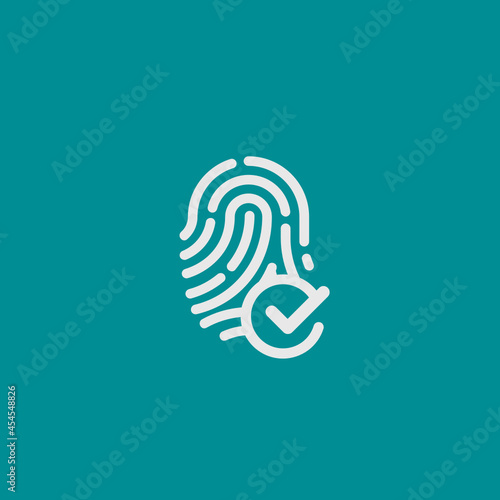 Verified Fingerprint - Sticker