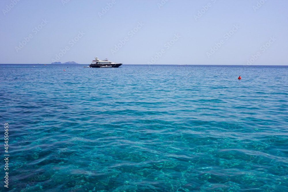 fishing boat in the sea