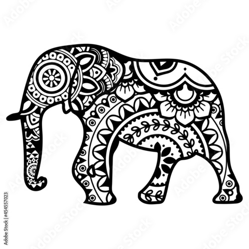 Fototapeta Naklejka Na Ścianę i Meble -  Mandala elephant