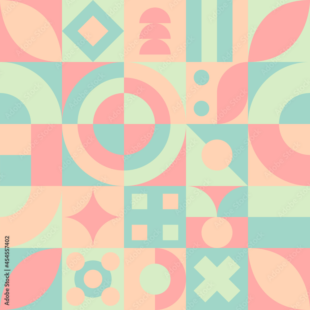 Vector Graphic of Neo Geo Design. Seamless Retro Pattern With Circles. Vintage Vivid Color Geometric Shapes. Good for Wallpaper, Printing Design, Textile Texture, Decoration, Blanket, Bed Sheet, etc Vector Graphic of Neo Geo Design. Seamless Retro Pattern With Circles. Vintage Vivid Color Geometric Shapes. Good for Wallpaper, Printing Design, Textile Texture, Decoration, Blanket, Bed Sheet, etc