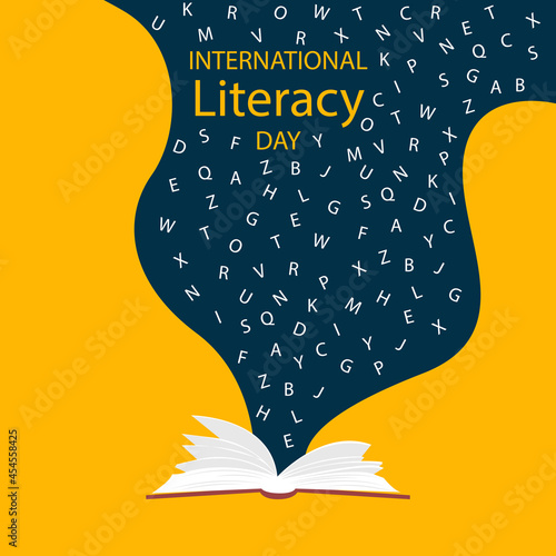 Reading imagination concept for education holiday.