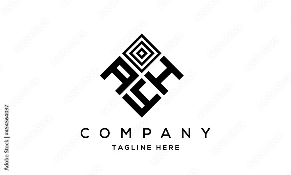 AHY square three latter logo vector AHY square three latter logo vector