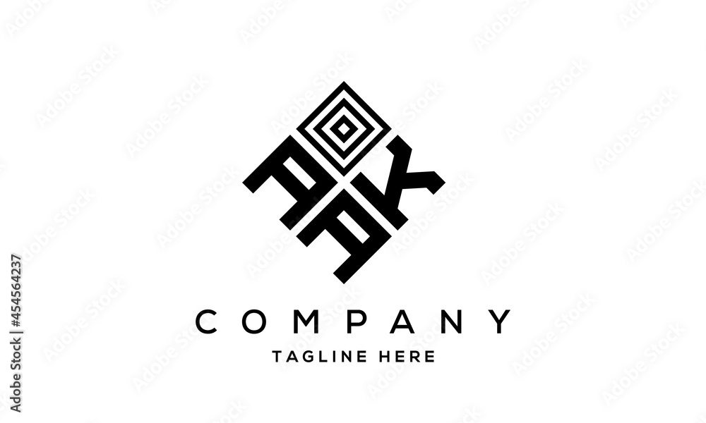 AKA square three latter logo vector AKA square three latter logo vector
