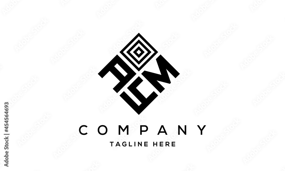 AMY square three latter logo vector AMY square three latter logo vector