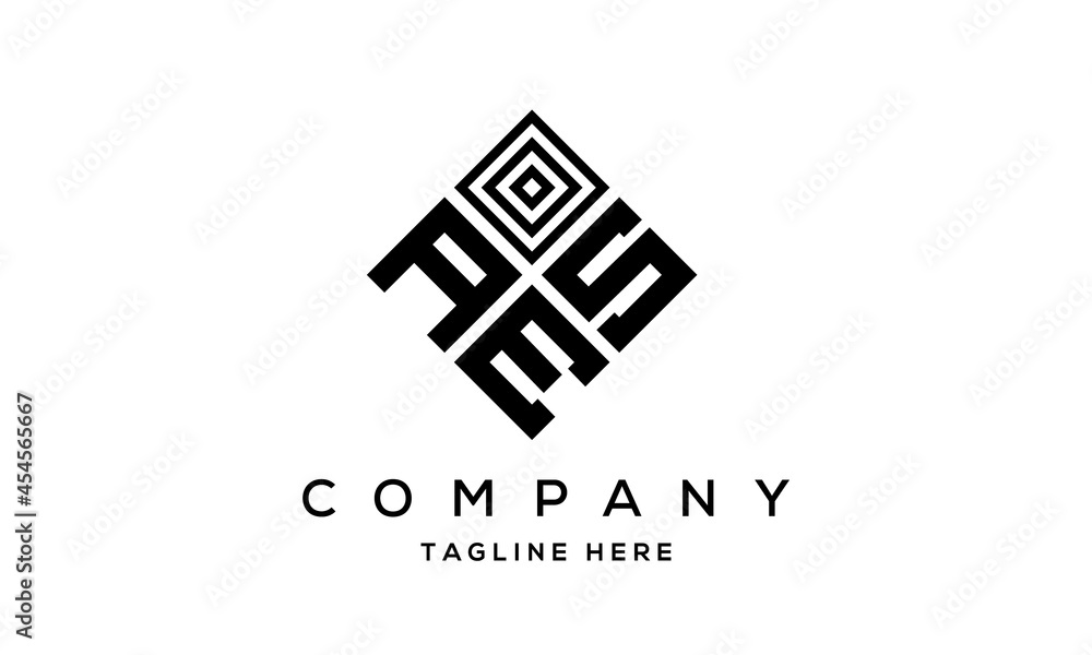 ASE square three latter logo vector ASE square three latter logo vector