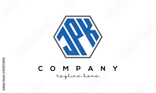 letters JPK creative polygon logo victor template	
 photo