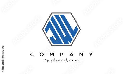 letters JWL creative polygon logo victor template	
 photo