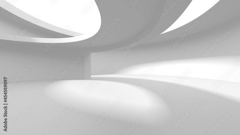 White Modern Background. Abstract Building Concept White Modern Background. Abstract Building Concept