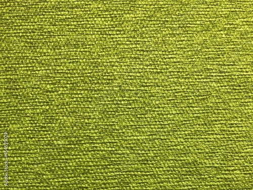 Lime green woven upholstery fabric texture