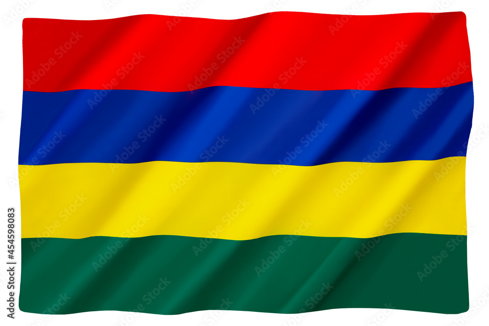 Fototapeta premium Flag of Mauritius