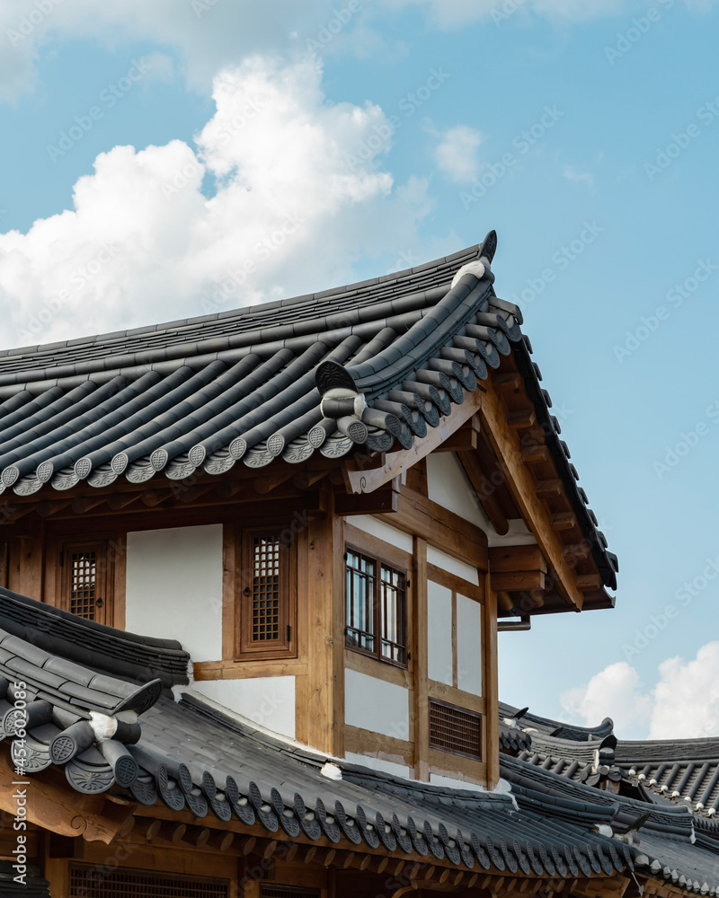 Fototapeta premium chinese temple roof