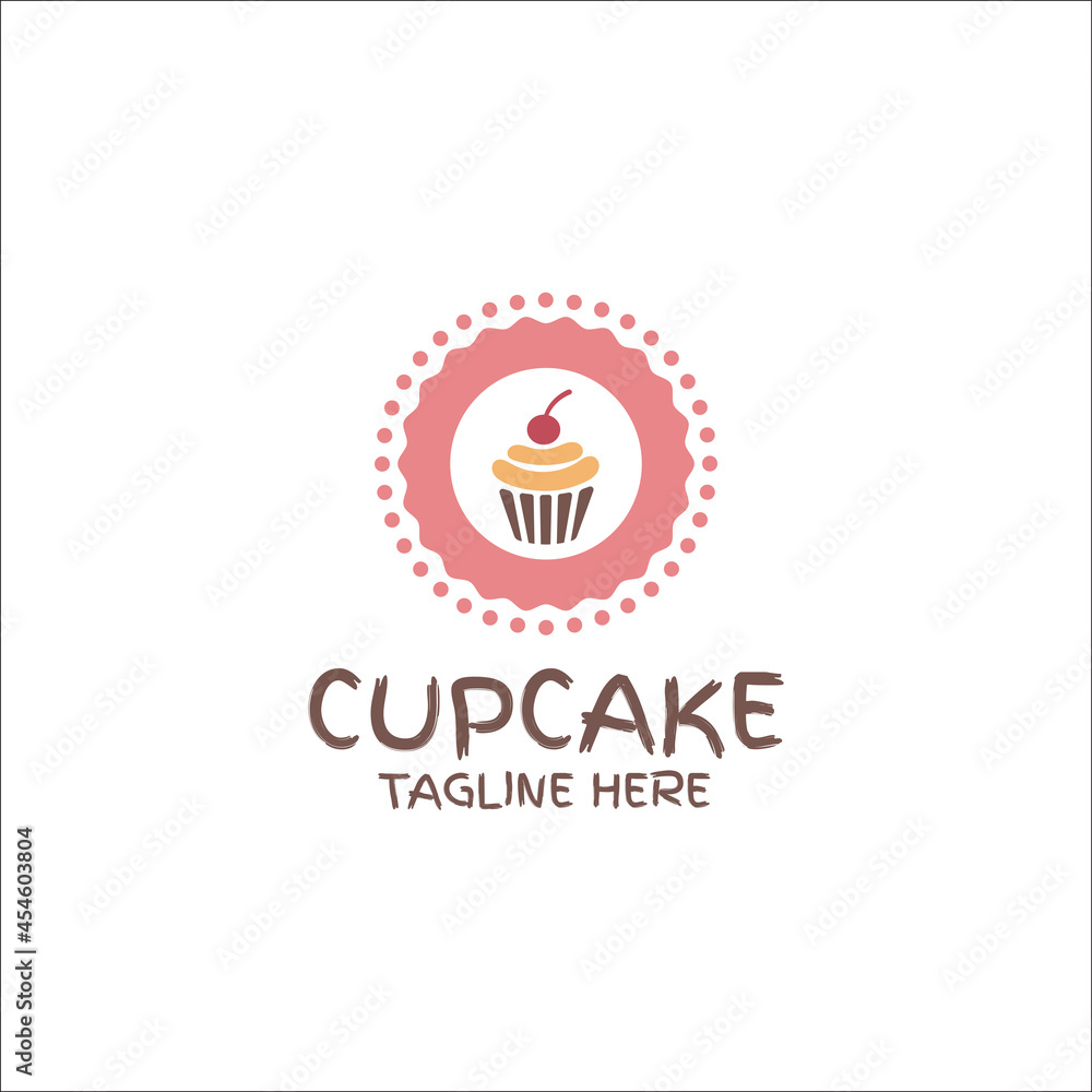 cake and bakery logo vector image