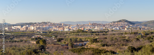 Vista panorámica de la ciudad de Segorbe, en la provincia de Castellón. Comunidad Valenciana. España. Europa photo