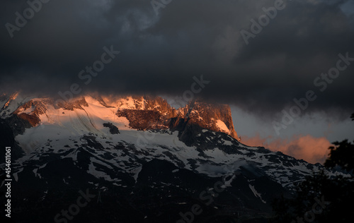 Sunset in Montblanc
