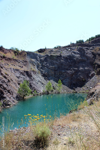 "Mina Petra", lagoon in an old iron mine located in Ólvega (Soria, Spain)